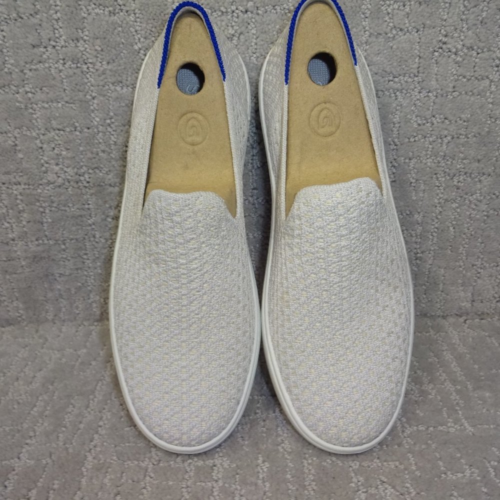 Rothy’s The Sneaker Women's Size 9.5 US Salt Honey Comfort Slip On Sneakers